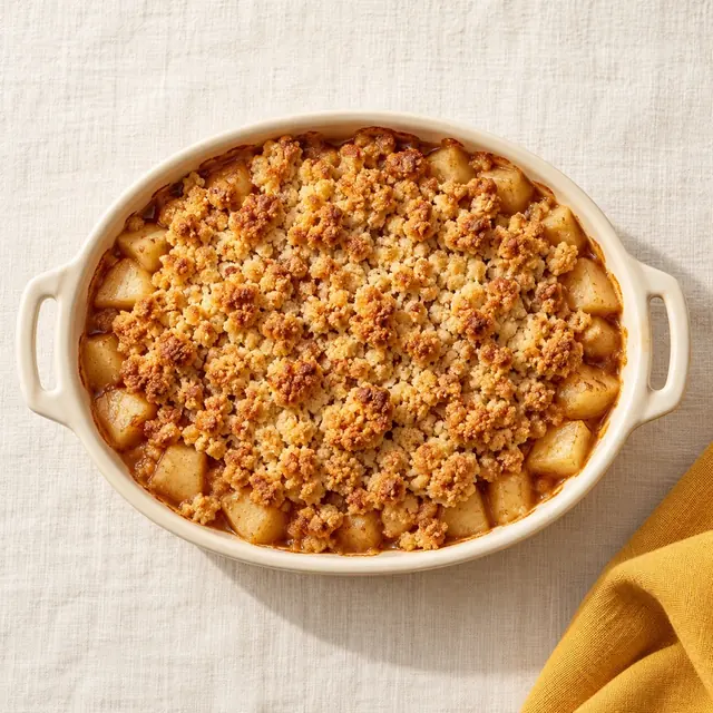 Crumble aux pommes